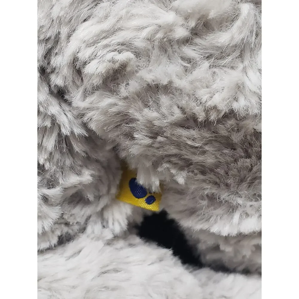 Build A Bear Gray Siberian Husky Dog w. Bright Blue Eyes Plush Stuffed Animal